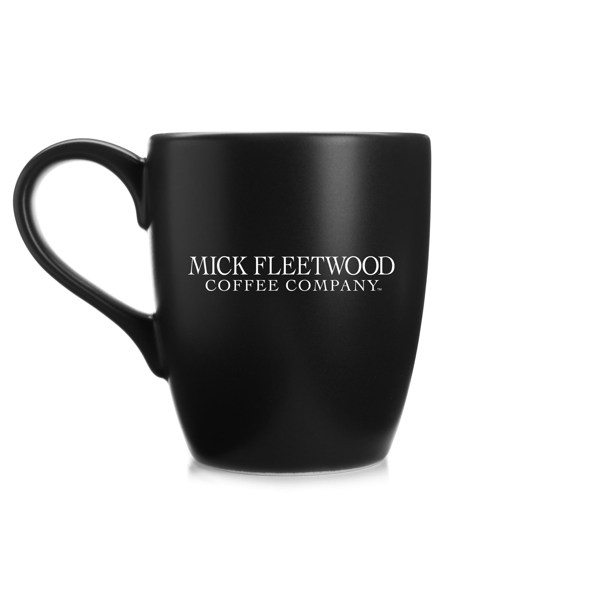 Reverse side of Black Mick Fleetwood Coffee Company Bistro Mug